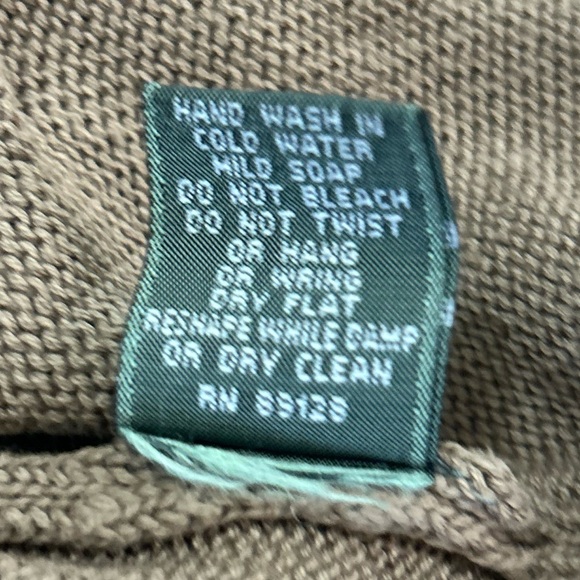 Willow Brown Cardigan. Size Medium. Minimalism. Neutral. Cabincore. - Picture 5 of 8